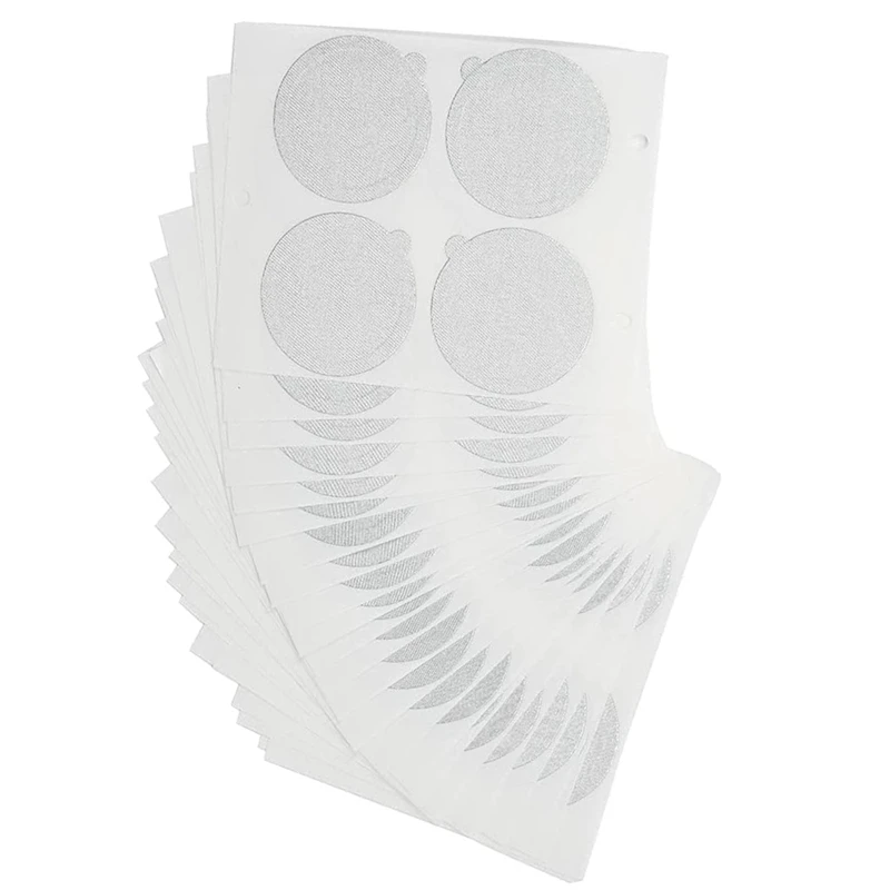 アルミホイル製の再利用可能な粘着キャップ,充填用ステッカー,使い捨て,空のネスプレッソコーヒーポッド,37mm, 100個