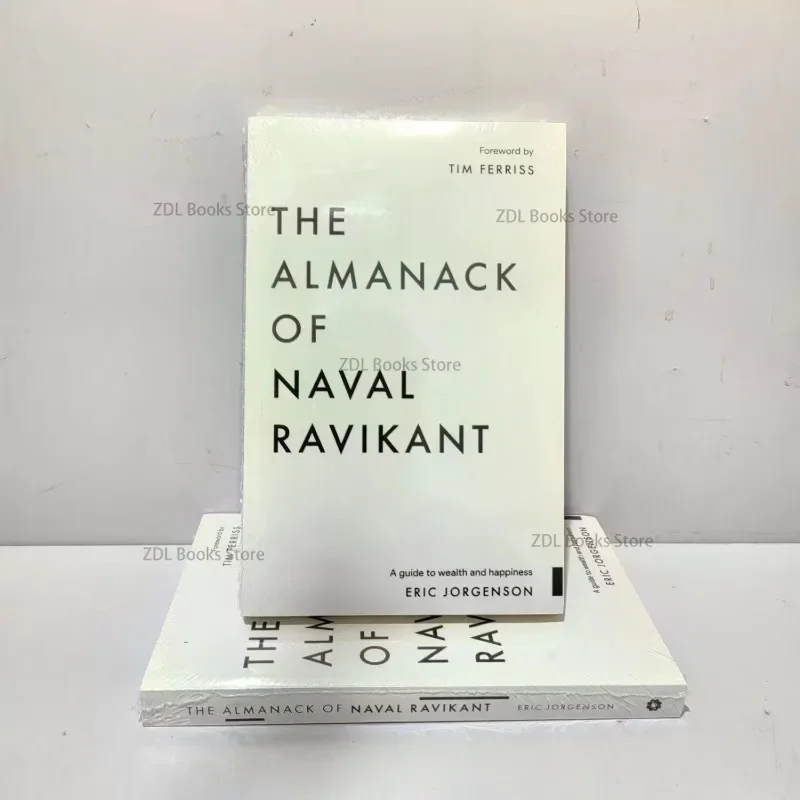 O Almanaque de Ravikant Naval de Eric Jorgenson Um Guia para Riqueza e Felicidade Livro de Bolso em Inglês