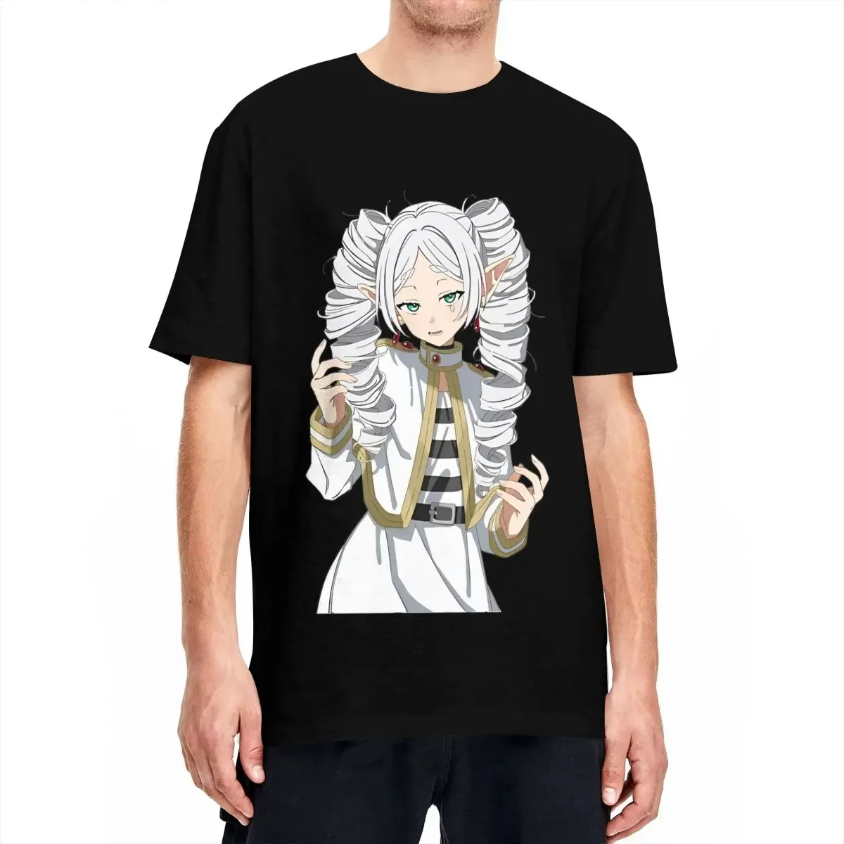 Camiseta anime mágica Harajuku para mulheres, gola redonda, camiseta de manga curta, blusa feminina, roupa de verão, Y2K, 2021