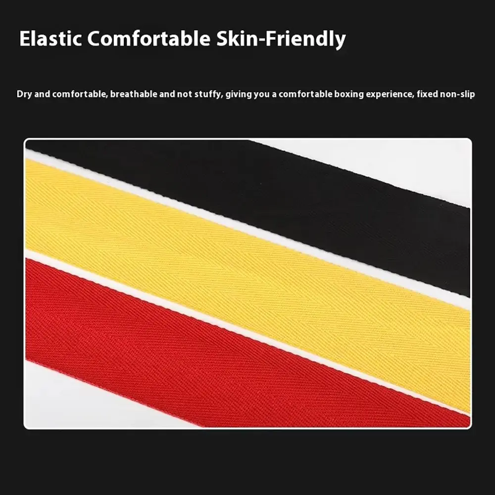 

1 пара прочных боксерских бинтов Sanda Kick, хлопковые боксерские бинты на запястье, 5 м, боевые защитные перчатки для рук