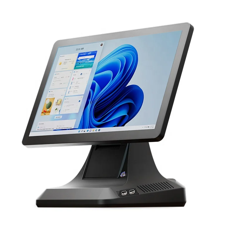 15.6 inch 3rd Gen  Core I5 Restaurant Single Screen All-in-One POS System Windows Cash Register High