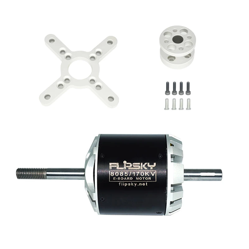 

120A 170KV 6000W Flipsky Brushless DC Motor 8085 Sensored Sensorless for Electric Skateboard