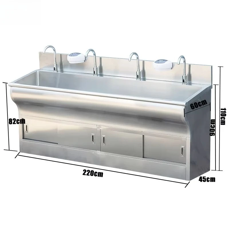 Inductive Tap Type Stainless Steel Hand Washing Sink