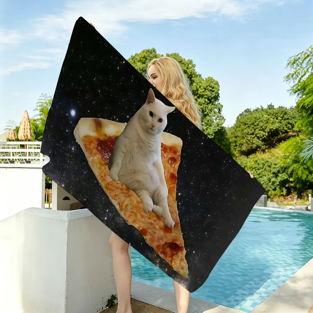 Silly Cat Meme Zazu Towel Drying Bath Towel Applicable To Light Swimming Camping Yoga Beach Out