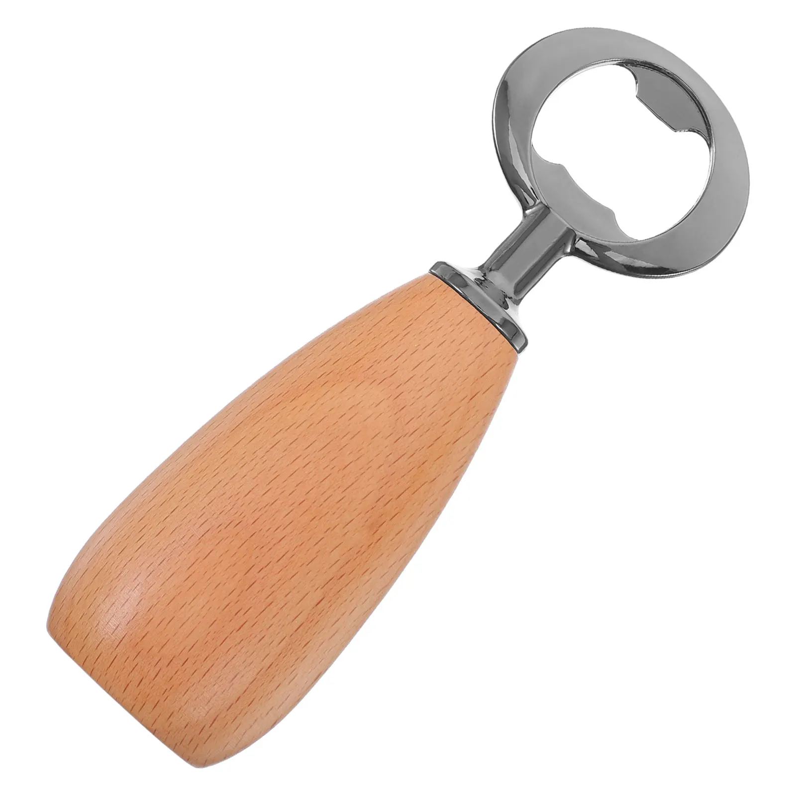 

Bottle Opener Wood Handle Metal Beer Soda Drinks Can Remover Home Picnic Camping Kitchen Bar Juices Beverages Manual