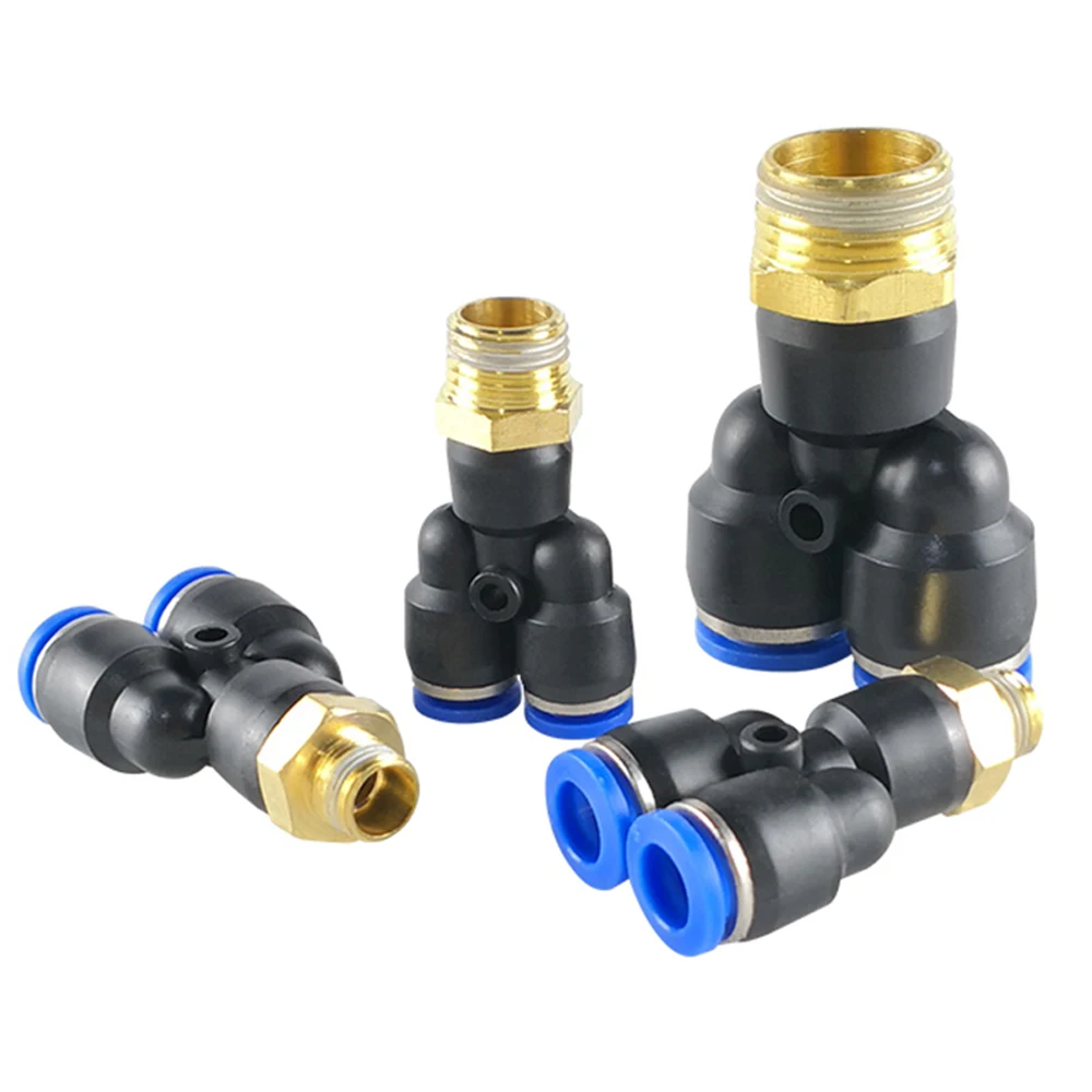 Pneumatic components quick connector PX 4mm 6mm 8mm 10mm 12mm male thread 1/8