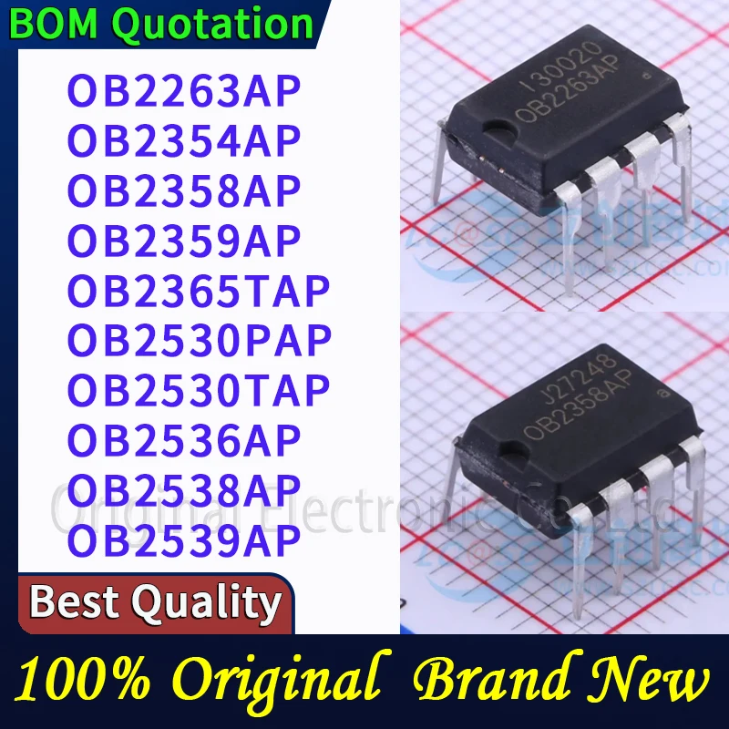 

5pcs/lot OB2263AP OB2354AP OB2358AP OB2359AP OB2365TAP OB2530PAP OB2530TAP OB2536AP OB2538AP OB2539AP