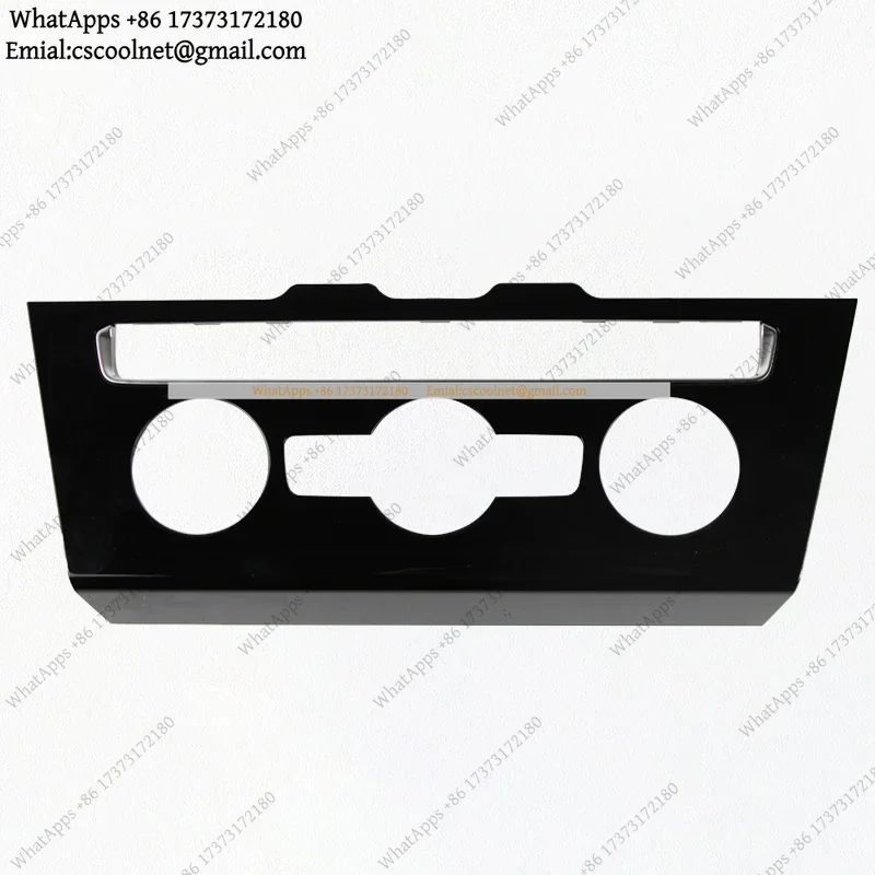 k06 3GD863042 TAI Automatic Air Climatronic Cover Frame for VW Passat B8 Piano Black