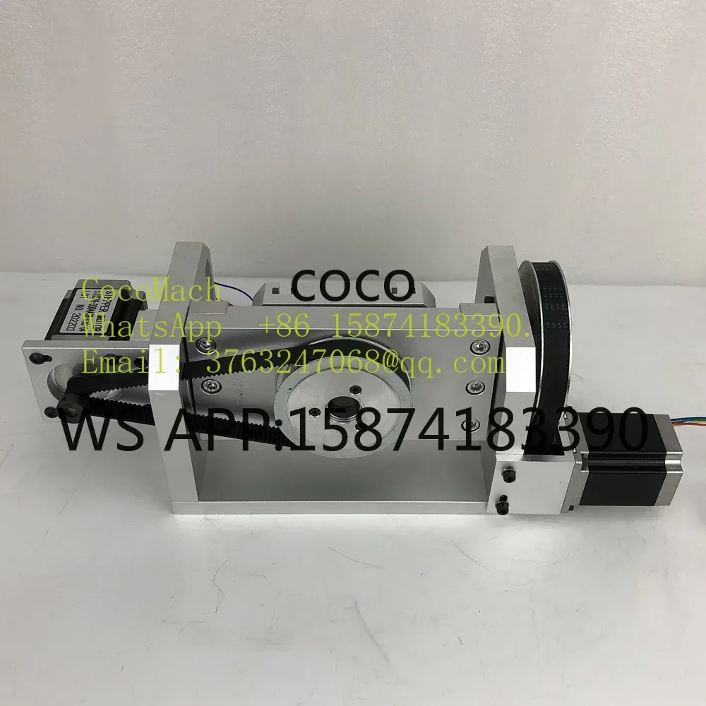 100*125mm T Slot Rotary Table 4/5 Axis CNC Rotation Processing Head