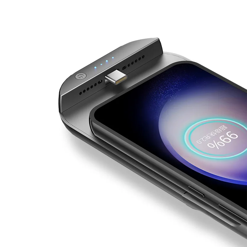 5000/6000mAh for Samsung S23/S23+/S23 Ultra Back Clip Power Bank Portable Battery