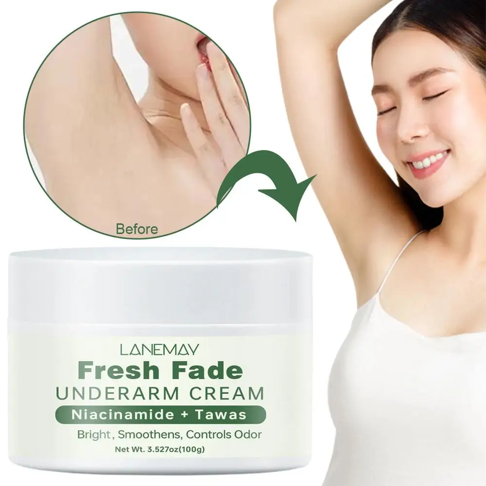 

Крем для ухода за кожей подмышек, осветляет и уменьшает темные пятна, контролирует запах, нежный, подходит для всех типов кожи, средство для ухода за интимной зоной Y7N3