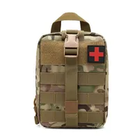 Tactical Gear Hunting Accessories Airsoft Medical First Aid Kit Wilderness Survival Kit MOLLE Camouflage Emergency Medicine Bag