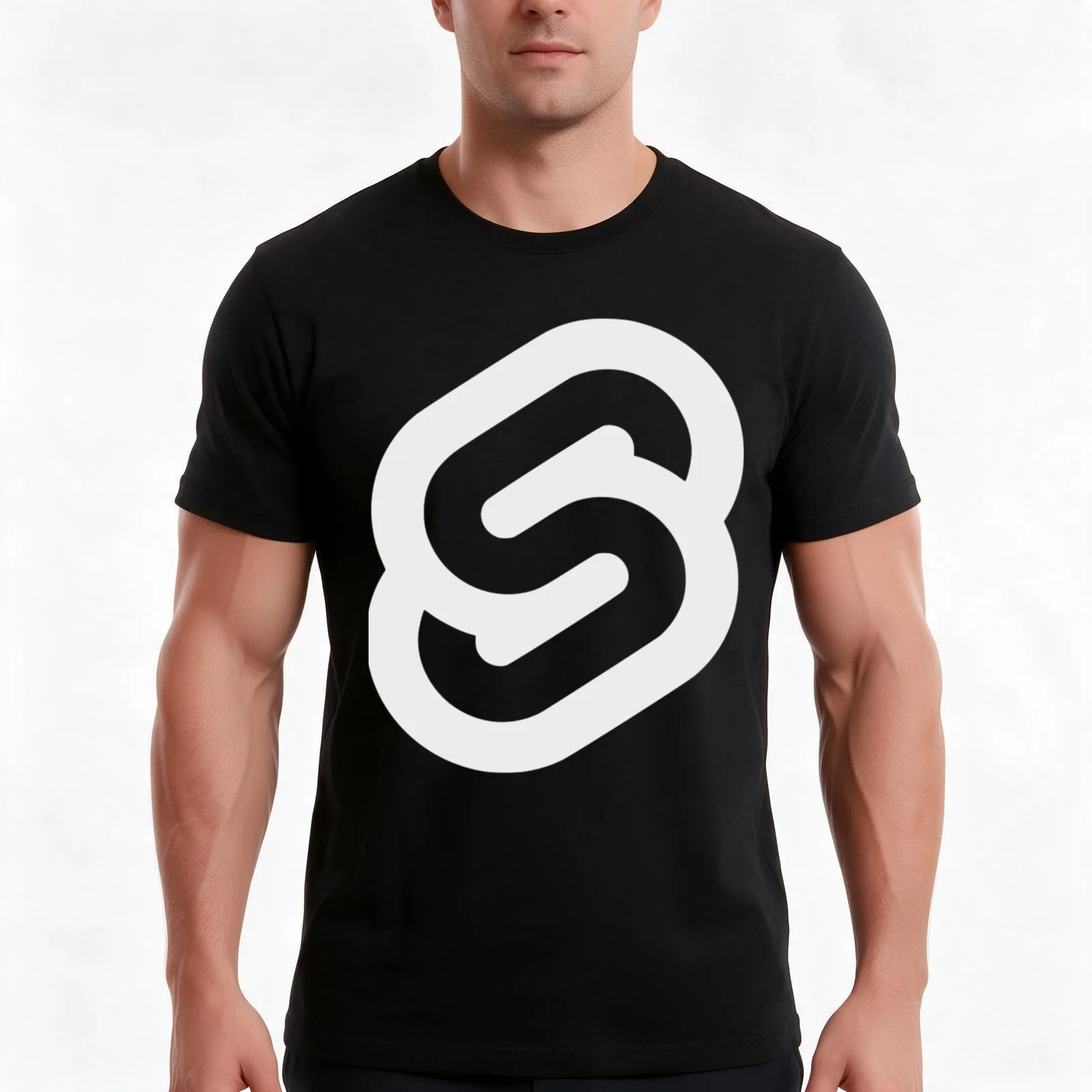 Minimalist Svelte JavaScript T-Shirt, Summer Casual Cotton Tee, Oversized Streetwear Tops, Vintage Graphic Print, 100% Cotton
