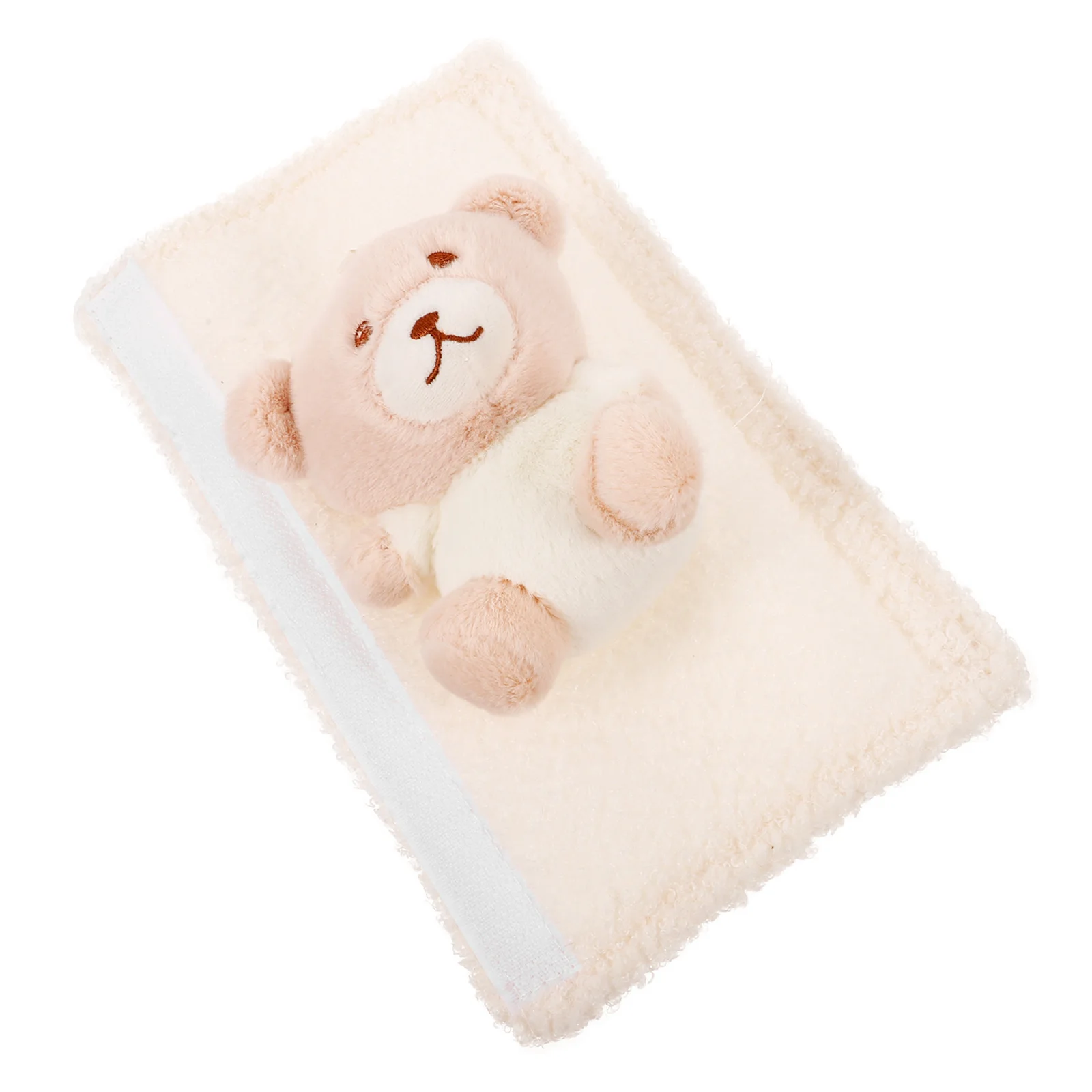 

Car Cushion Seatbelt Shoulder Pad Cover Bear Plushi Soft Protector for Driving Comfort Auto Pad Cover Cushion Covers