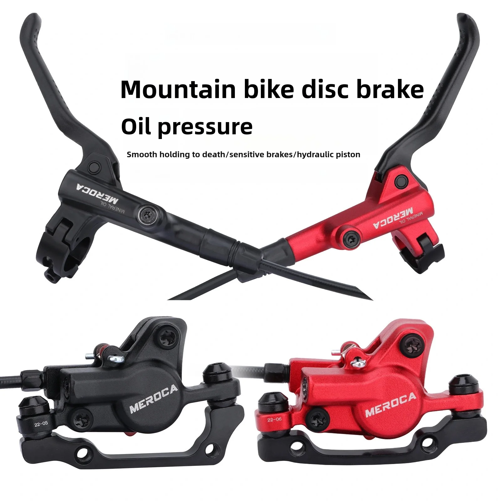 

Bicycle Brake Hydraulic Disc Double-sided Brake Mountain Road Bike Universal Brake Kit