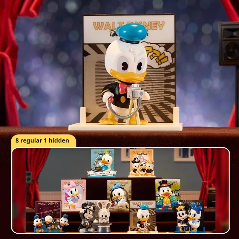 

MINISO Disney Blind Box Figure - Minnie Daisy Donald Duck Series 90th Anniversary Collectible Dolls Action Figures Toy Guess Bag