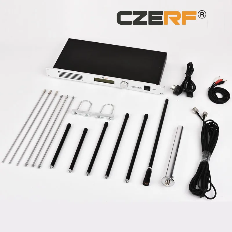 

50W FM Transmitter 50 Watts Radio Broadcasting CZE-T501