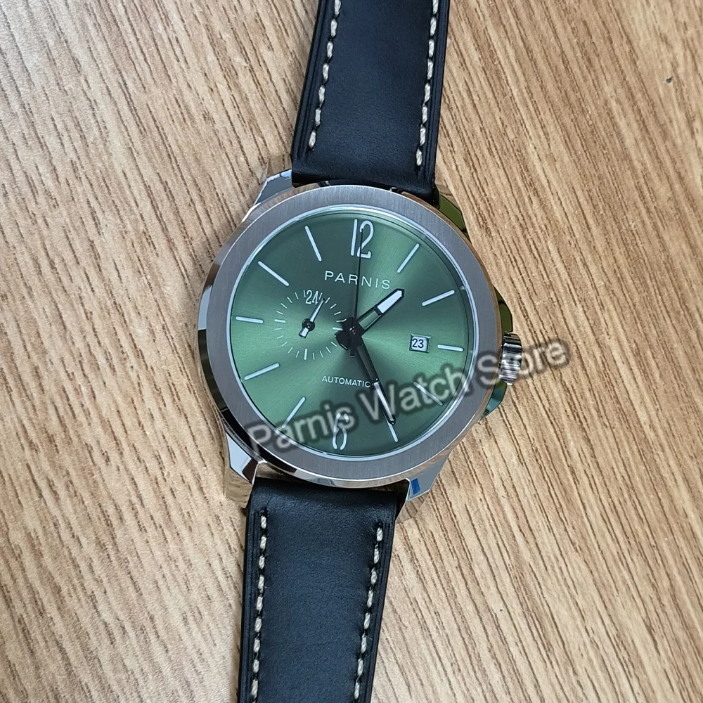 Parhéritage-Montre à Mouvement existent pour Homme, Cadran Bleu, Clip Saphir, 10 Iko, Degré d'Eau, 44mm