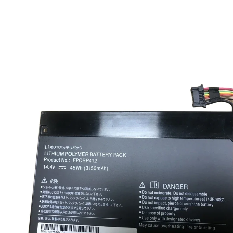 Imagem -05 - Lmdtk Novo Fpcbp412 14.4v 45wh Bateria do Portátil para Fujitsu Lifebook U9040m75a1de U9040mxpb1de