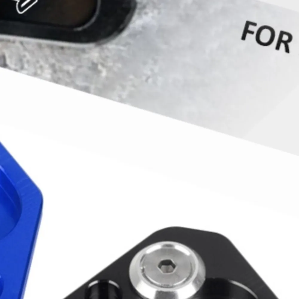 

CNC Kickstand Foot Side Stand Extension Pad Support Plate For BMW K1200S K1200R K1300S K1300R HP2 F800R F800S F800ST F800GT