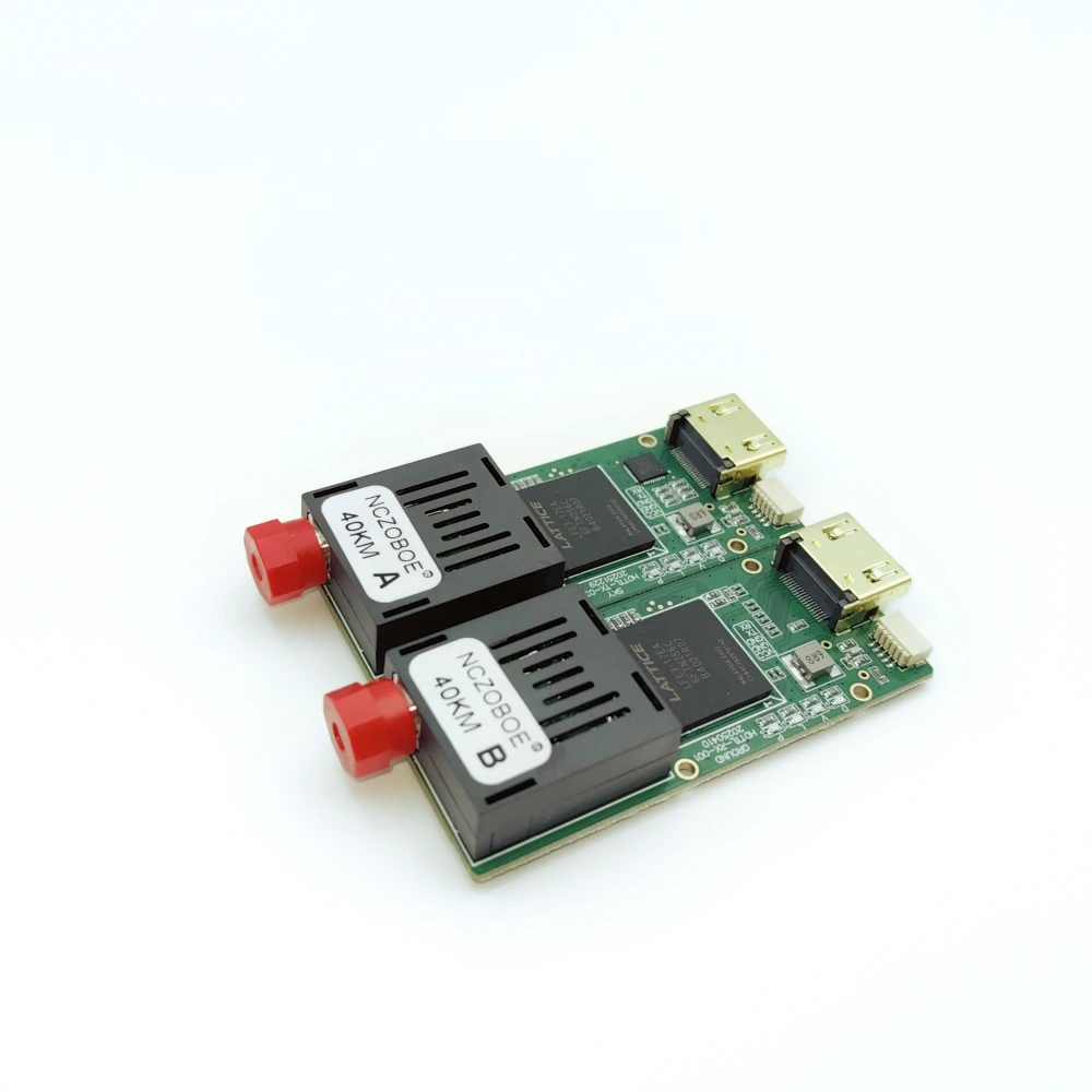 NCZOBOE HDMI  Single Fiber Video Fiber Converter & Serial Data Converter  Channel UART &TTL&SBUS to Optic Controller 40km/60km