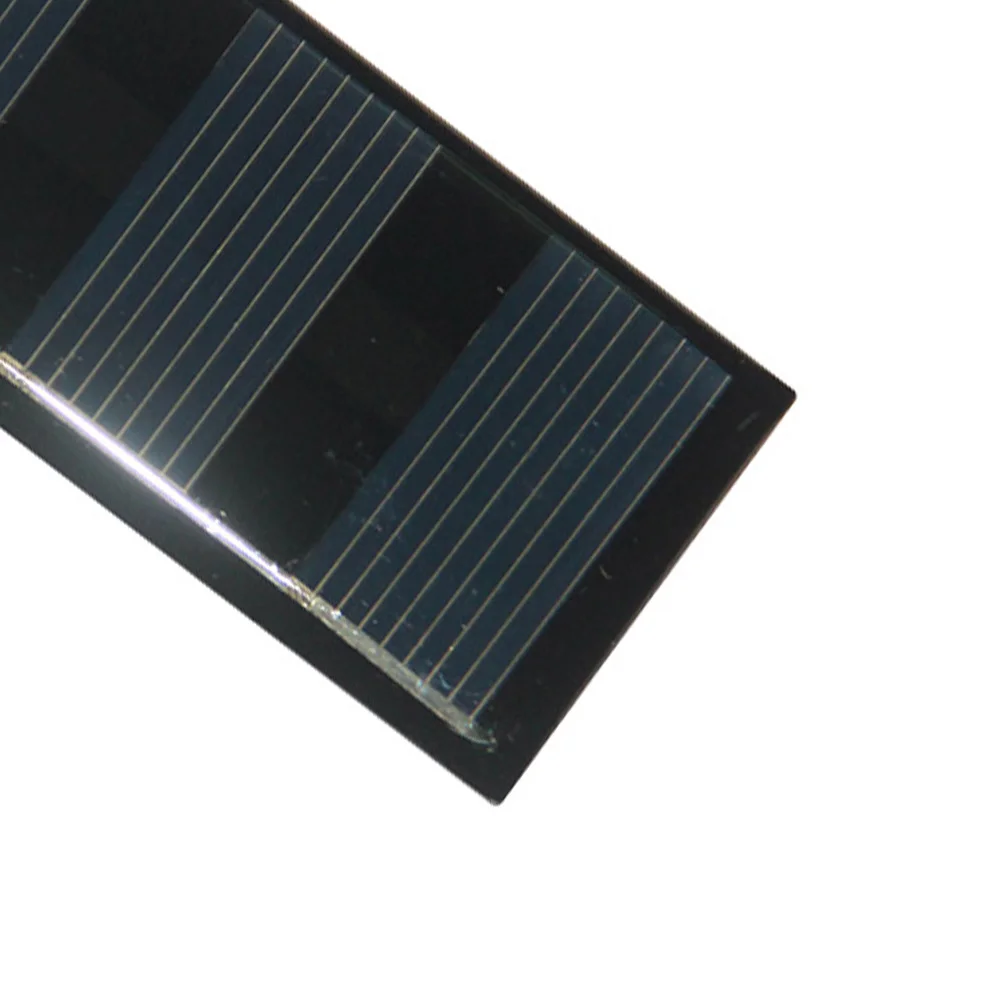 0.2W 2V For Mini Solar Panel with Polysilicon Technology for Indoor Outdoor For Mini Projects 78.8x28.3mm Size