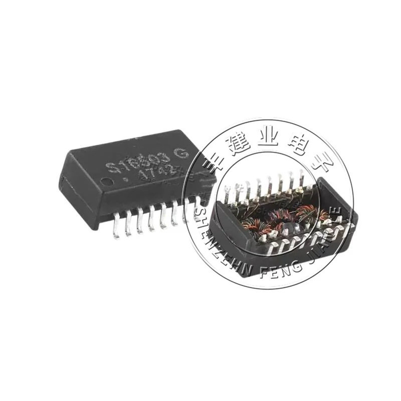 1-5PCS S16503G SOP 16 PIN S16503 PATCH 100MBPS ETHERNET NETWORK ISOLATION TRANSFORMER FILTER DIRECT SHOOTING