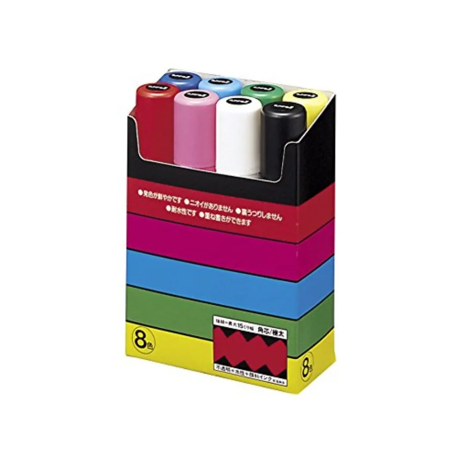 

Набор маркеров Posca PC17K/8, 8 штук, ассорти