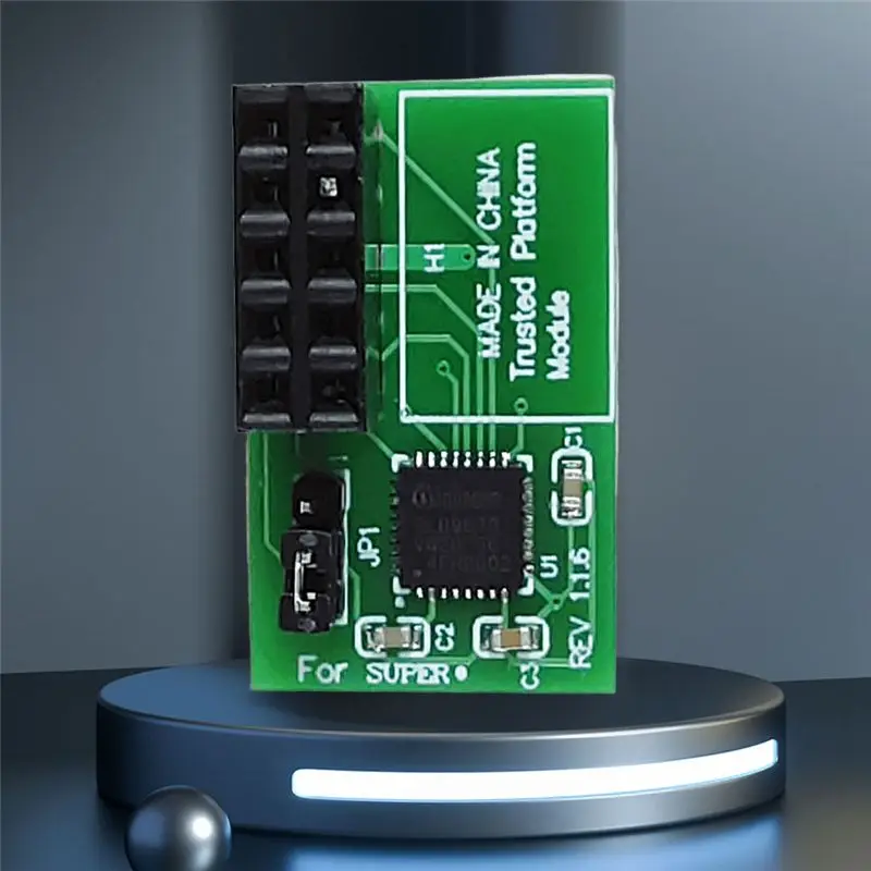B84B-Module Trusted Platform TPM 2.0 Horizontal Trusted Platform Module For Supermicro-AOM-TPM-Parallel(B)