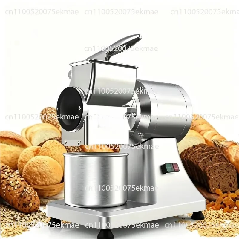 220V Mozzarella Shredder, Electric Cheese Grater, for Pizza Mozzarella, Steel Food Baking Restaurant