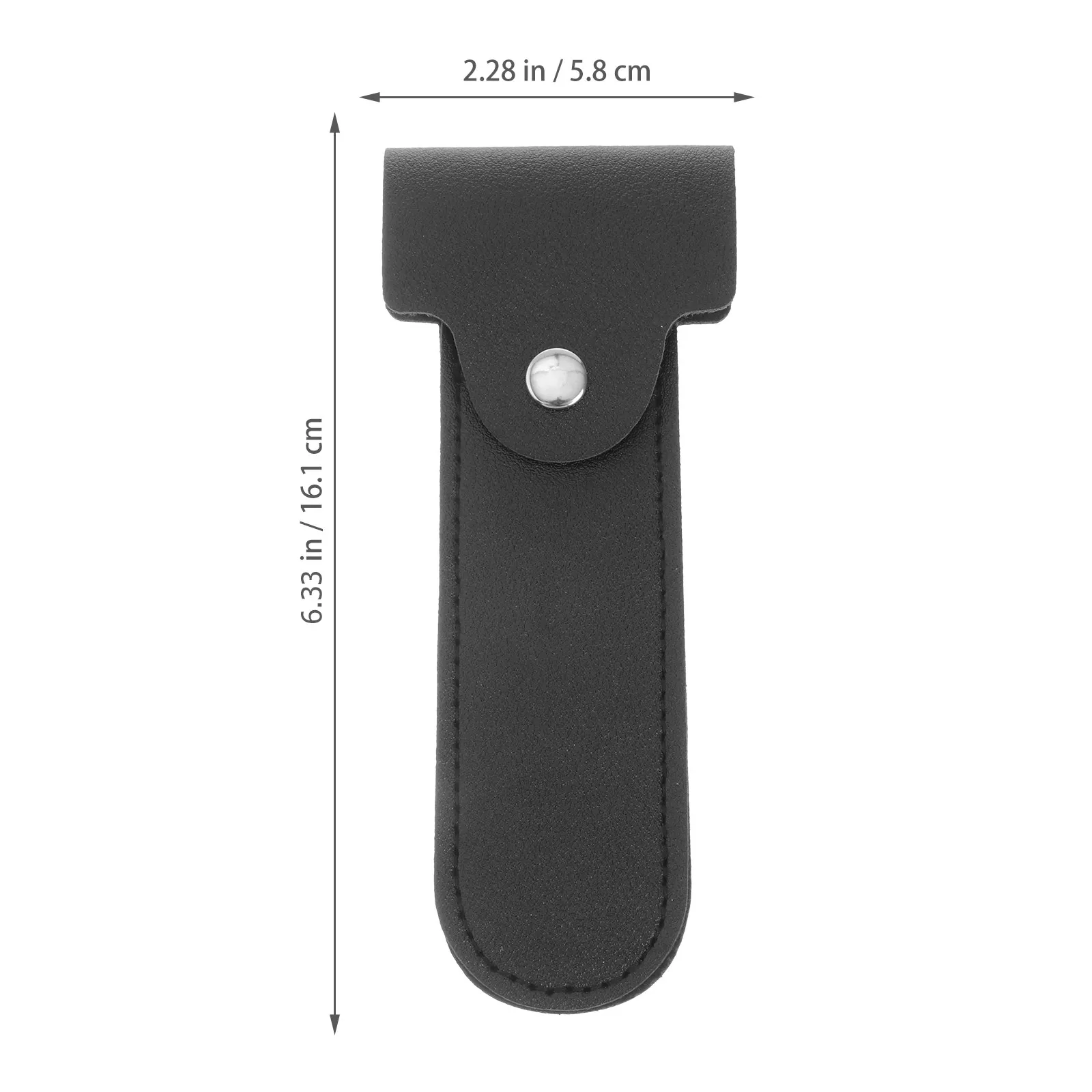PU Safety Razor Case Travel Razor Protective Cover Shaver Storage Carrying Bag Travel Accessories PU Shaver Case