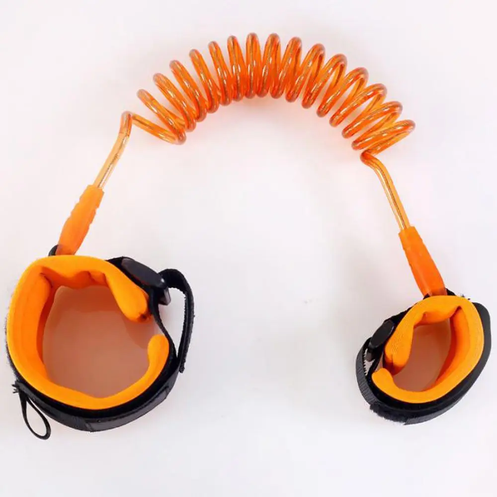 

Leash Strap Cotton Cloth Toddler Steel Wire Children Harness Baby Traction Rope Anti-lost Wrist Link Band Baby Walkers Belt
