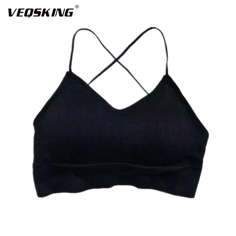 

VEQKING Новая женская майка с открытой спиной и перекрестными ремешками, облегающий топ и утягивающий топ, небольшой жилет в новом стиле Ins для интерьера и снаружи
