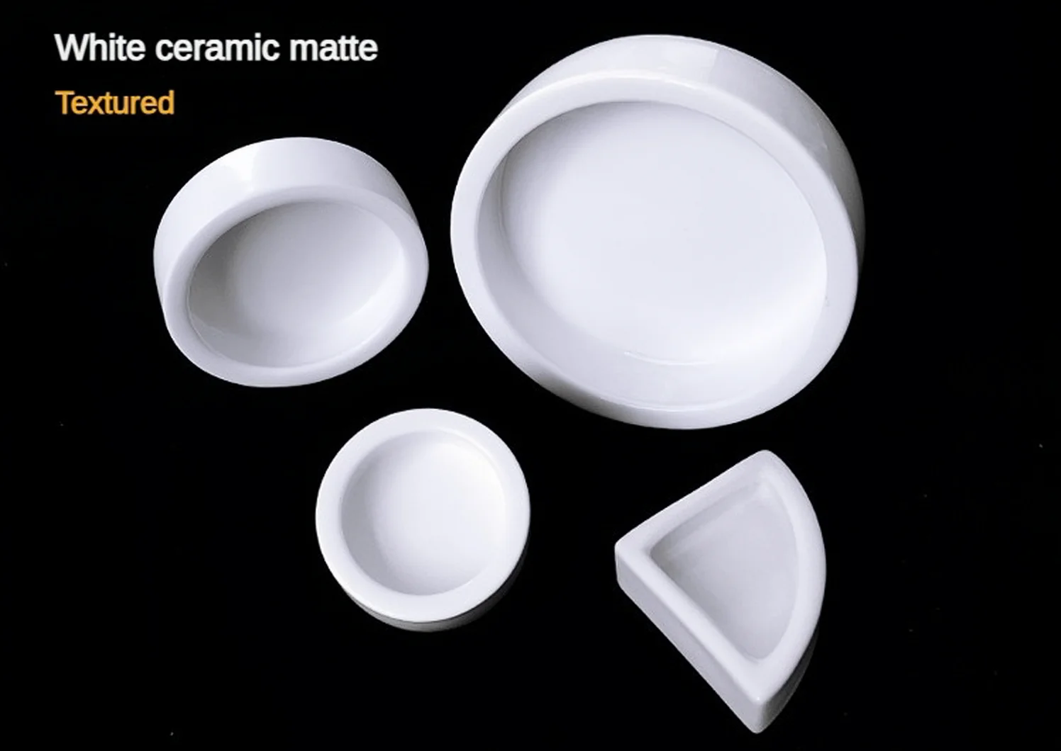 Reptile Water Food Bowl Worm Dish Ceramic Pet Bowls Anti-Escape Mini Reptile Mealworms Bowl for Lizard Bearded Dragon