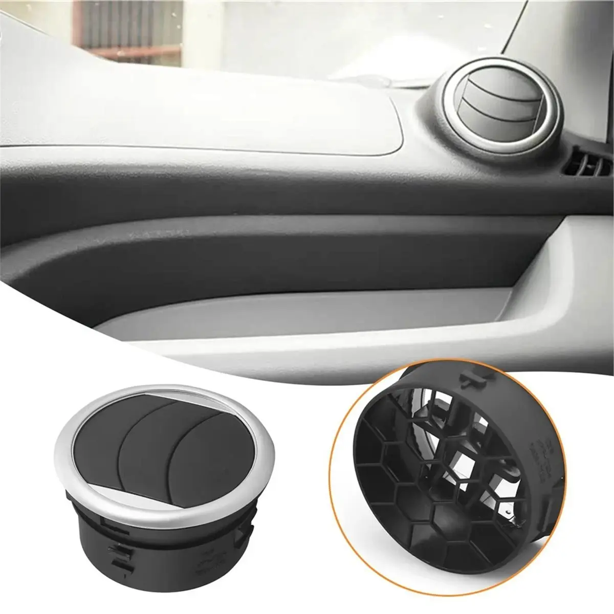 L96A Car Air Conditioning Vent Rotation Air Outlet Ventilation Parts 73630-77J00 for Suzuki Wagon R Swift Alto Tengo 05-16