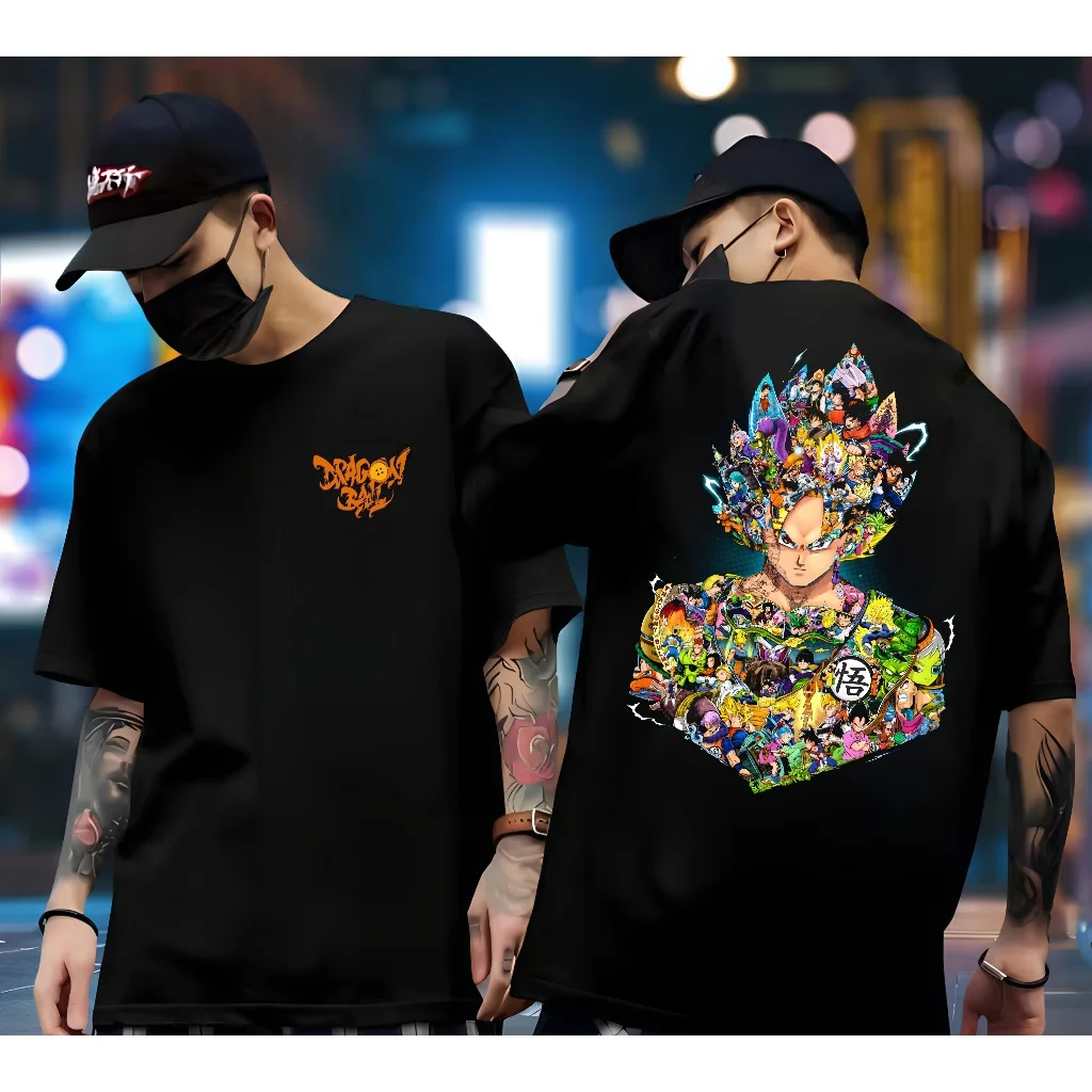 

ФУТБОЛКА H&K DISTRO DRAGON BALL SUNGOKU/мужская и женская/KAOSPREMIUM/одинарная рубашка/дешевая рубашка/УНИСЕКС/КОД