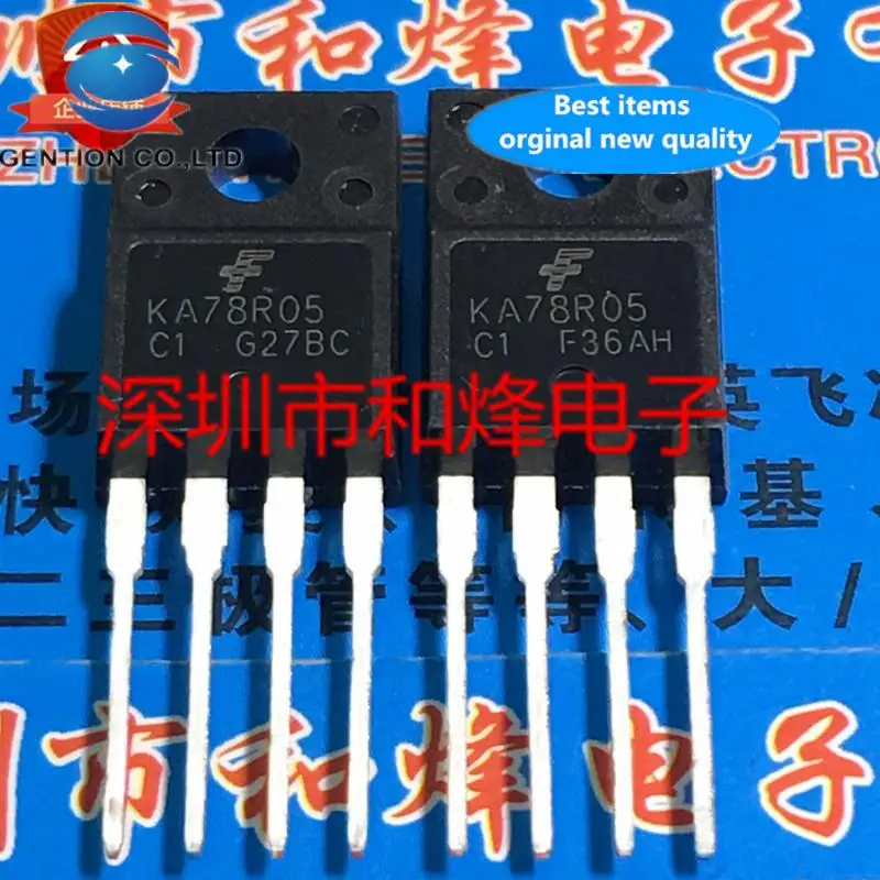 

10 шт. 100% оригинал, новый KA78R05 TO-220F