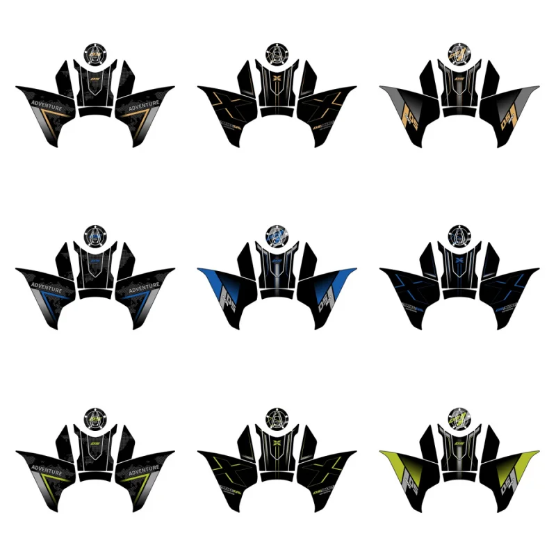 Motorcycle modification anti slip sticker fuel tank side cover accessories VOGE DS900X 900X 900DSX 900 DSX 2024