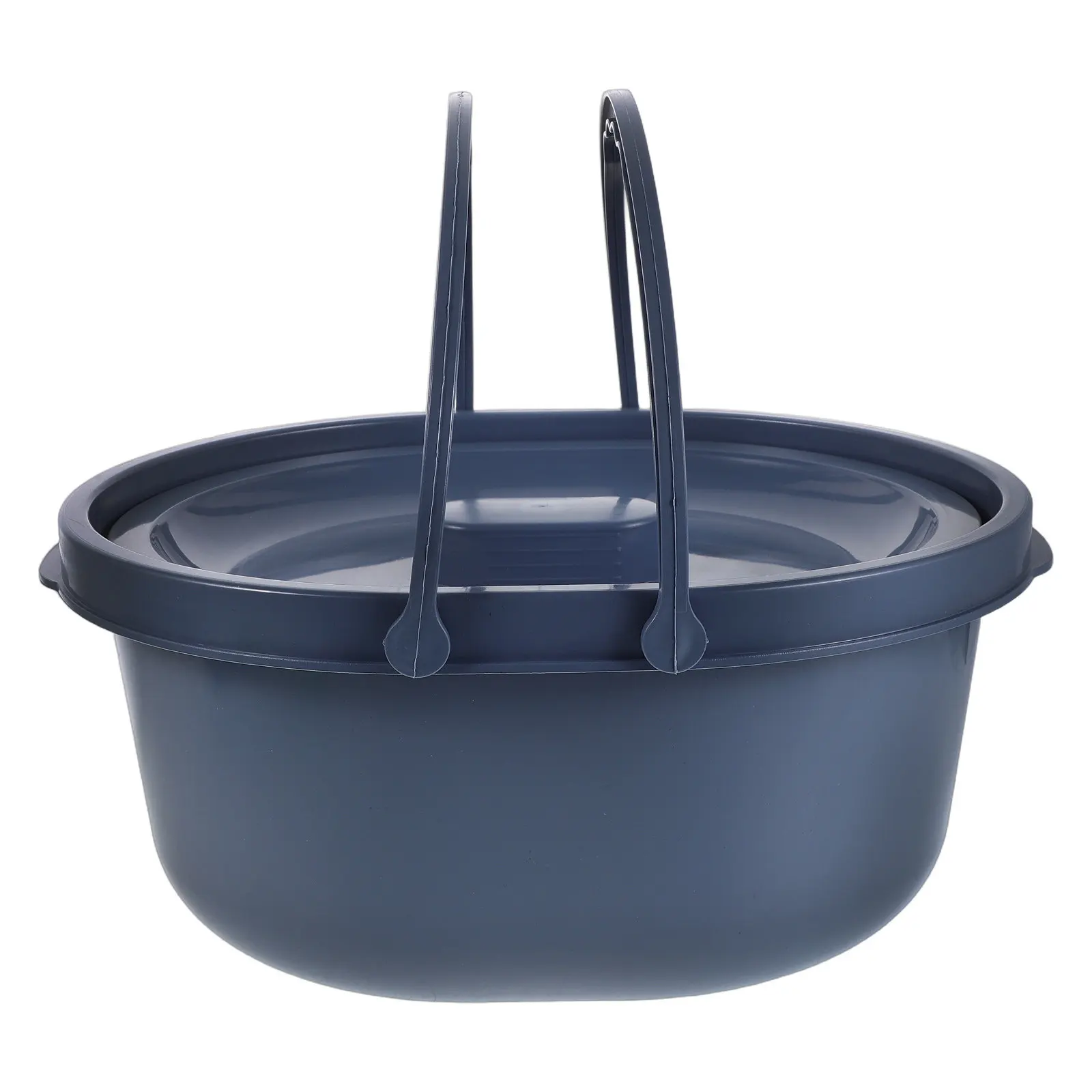 Bedside Urinal Chair Potty Bucket Thickened Commode Bucket Double Handle Portable Toilet for Elderly Disabled Men Women Patient