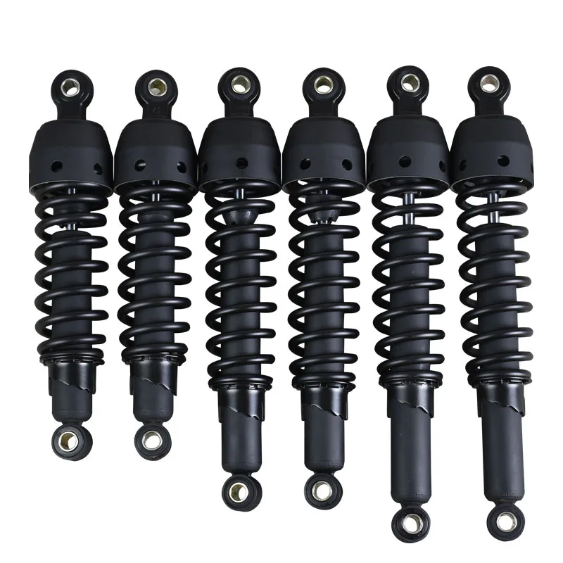 

STLF Universal Matt Black Retro 295mm 335mm 360 mm 13" Rear Shock Absorbers Rear Suspension for Motorcycle Scooter CB GN GS