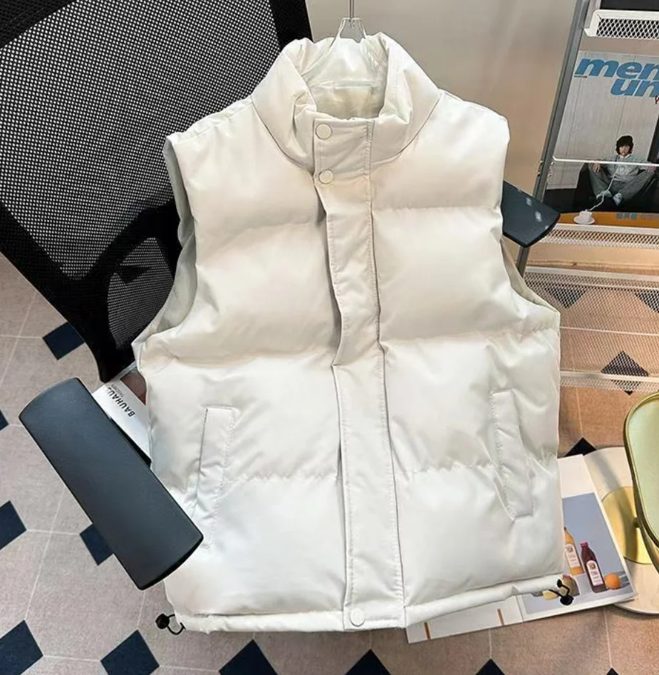 Mens  Vest Jacket Clothing New Autumn Winter Warm Sleeveless Jackets Male outwear Casual Waistcoat Oversize Vest coats