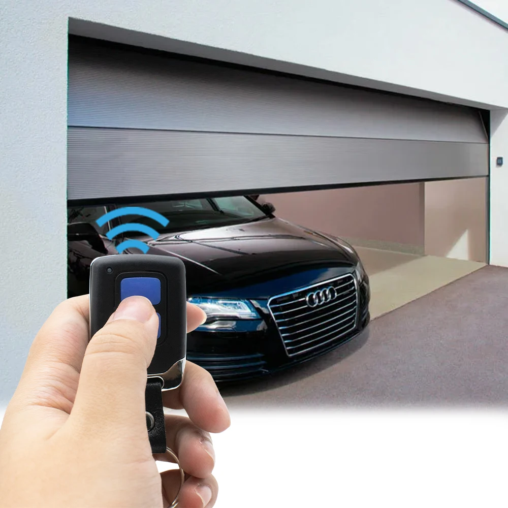 2/4 Keys TAU 250K-SLIM RP Garage Remote Control Work with TAU 250T-4RP 250K-SLIM 433.92MHz Rolling Code Gate Door Opener