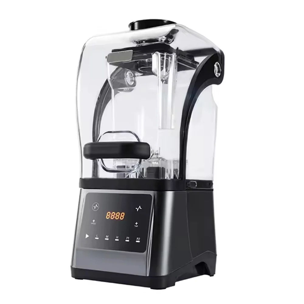 High Performance Multifunction Mixer Juice Blender 1600ML Digital Display Commerical Beaker Electric Food Blender Machine