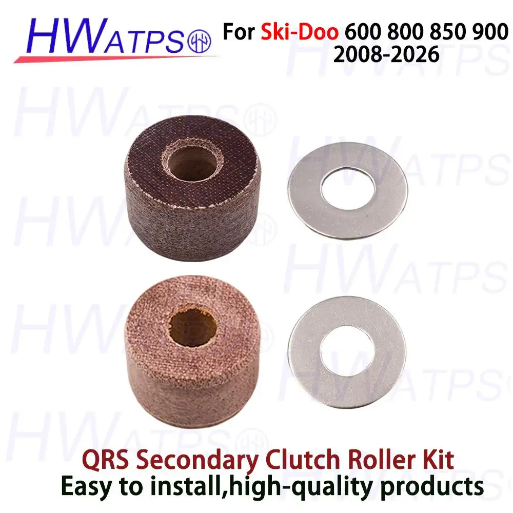 420-629-211 417127016 QRS Secondary Clutch Rollers For Ski-Doo 600 800 850 900 2008-26 Defender Maverick Trail Traxter 2016-2024