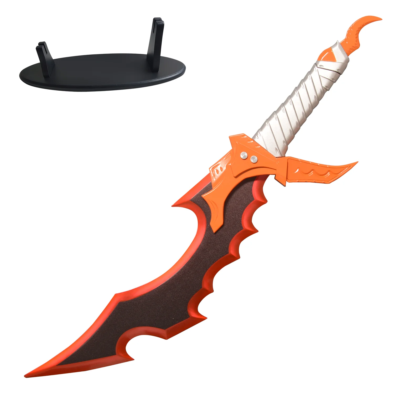 Espada de Jinwoo de Anime totalmente de Metal, espada de caballero asesino y Venom Fang de Kasaka para colección, exhibición, Cosplay