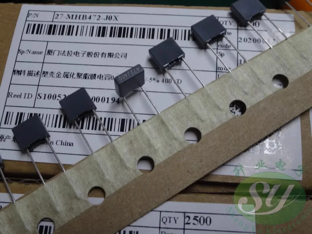 20PCS Fara C242G 0.0047uf/400v 4700pf 4.7nf 4n7 472 Brand New 5mm Film Capacitor