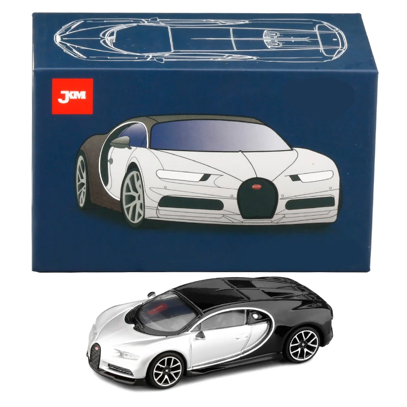 

Модель автомобиля JKM 1/64 Chiron, литые под давлением игрушки, Классическая коллекция супер гоночный автомобиль Транспортное средство, хобби для подарков