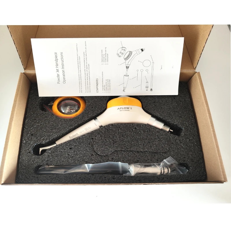 Dental Equipment Teeth Whitening Spray Dental Air Water Polisher Air Jet Oral hygiene Tooth Cleaning Prophy Polishing Gun