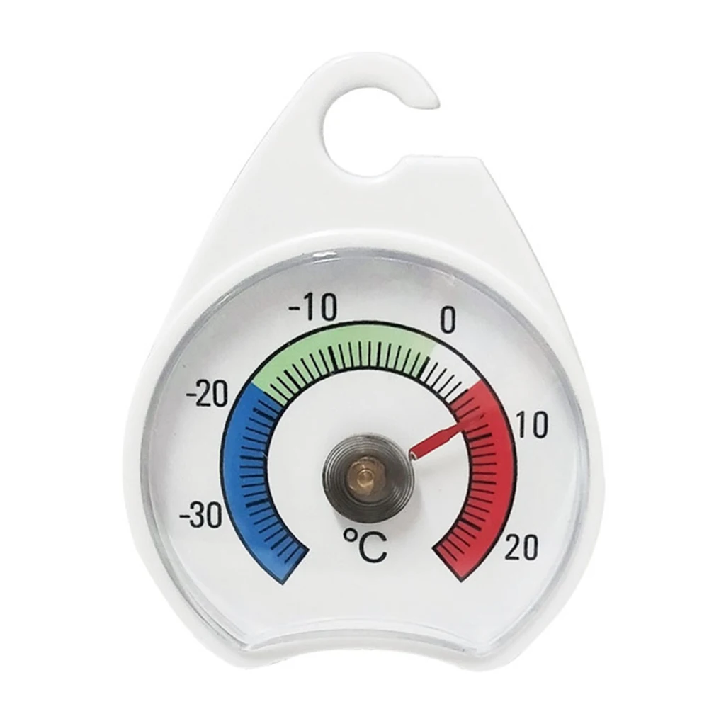 Freezer Monitoring Thermometer with Hook Hanging Temperature Gauge Tool Refrigerator Temperature Sensor Meter Tool