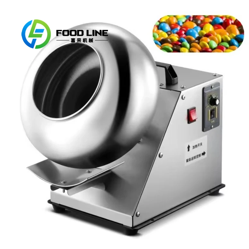 

Mini Food Coating Machine for Chocolate & Sugar